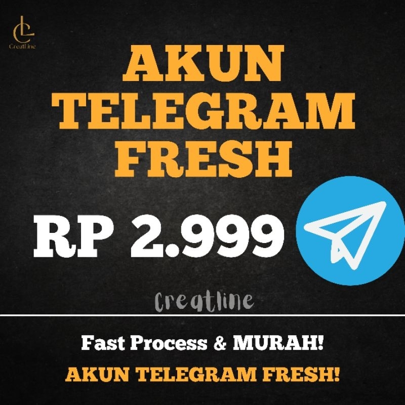 Akun Telegram Fresh Cepat Indo