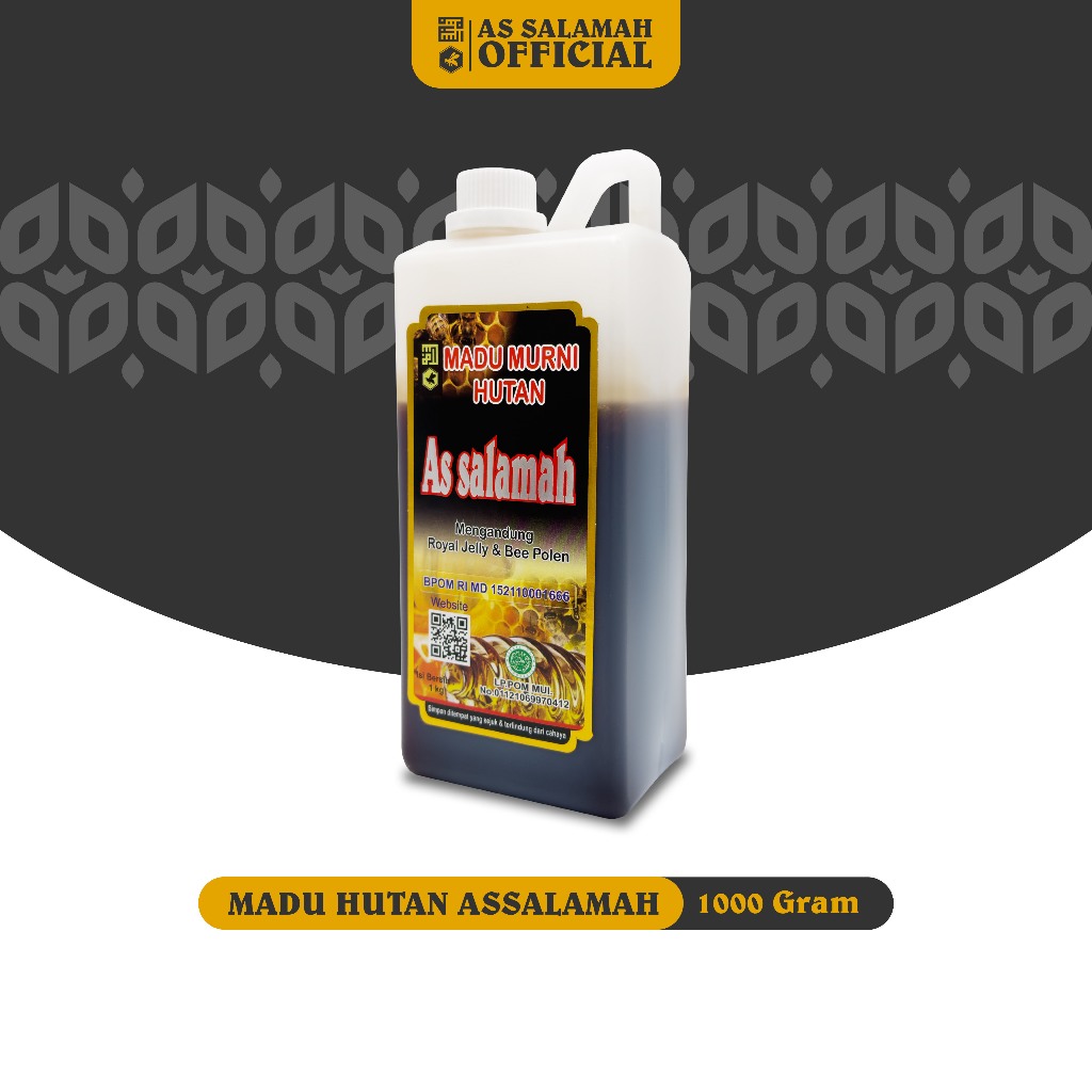 

As Salamah - Madu Hutan Murni Riau 1000 Gram