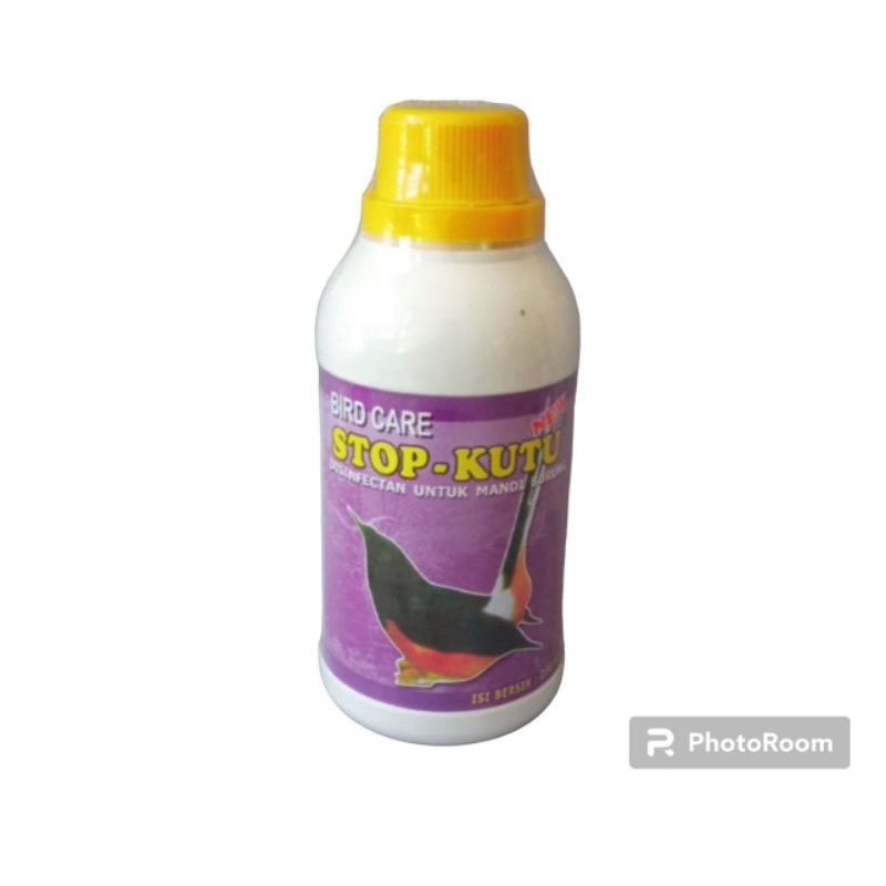 ￼STOP KUTU TETES 250ML -  OBAT KUTU BURUNG MURAI KENARI KECER DISINFEKTAN MANDI BURUNG MENGOBATI LUK