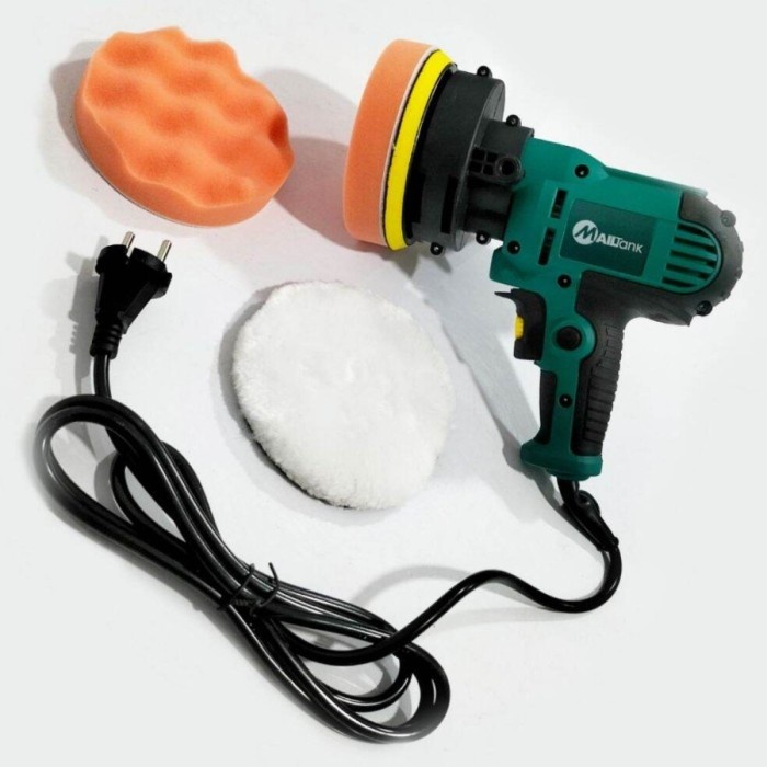 MAILTANK Mesin Polisher SH43 Electric Polisher 5 Inch Mesin Poles Mobil Motor Variable Speed Free 2 