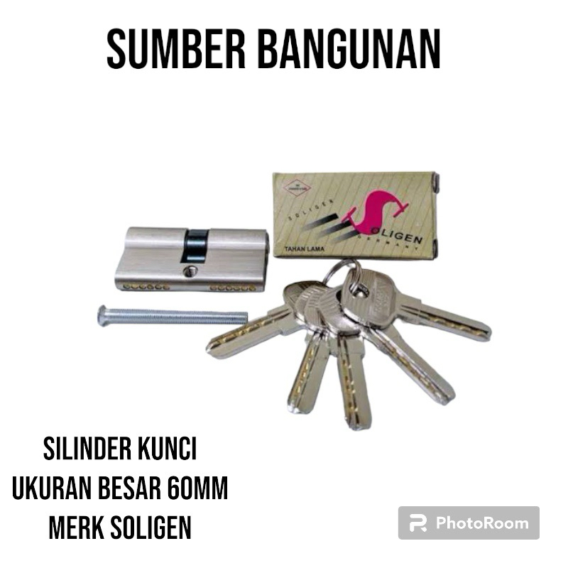 KUNCI SILINDER SOLIGEN / KUNCI SILINDER 60mm