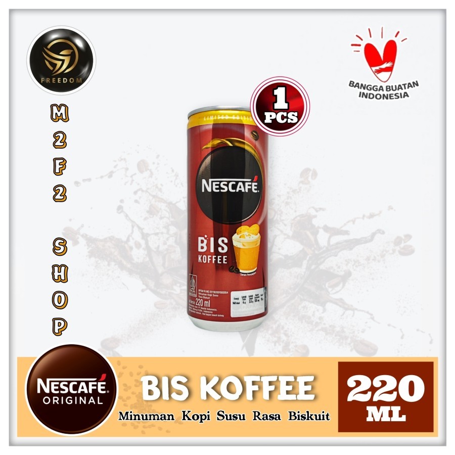 

Kopi Nescafe Ala Cafe Biscuit Koffee Kaleng | Kopi Biskuit Can - 220 ml (Kemasan Satuan)