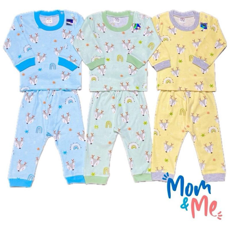 Piyama Anak Raindeer - Chery House - Usia 6 bulan- 7 tahun