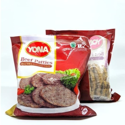 

Yona Beef Patties Daging Sapi 500gram