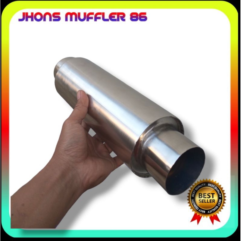 resonator mobil diesel inlet 2.5 bahan stenlis
