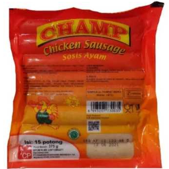 

Sosis Ayam Champ isi 15pcs 375gram