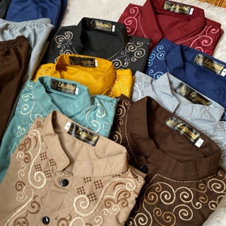 KOKO BORDIR ANAK 1 KODI //KOKO ANAK SETELAN//SETELAN KOKO BORDIR ANAK//SETELAN KOKO USIA 3-11 TAHUN