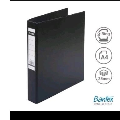 

Bantex Ring Binder A4-3D-25mm#8322