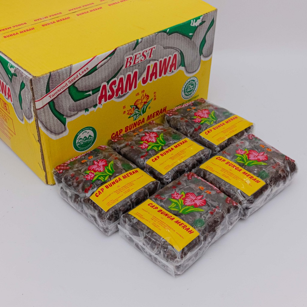 

ASAM JAWA ASAM BIJI CAP BUNGA MERAH KEMASAN 1KG 1 DUS