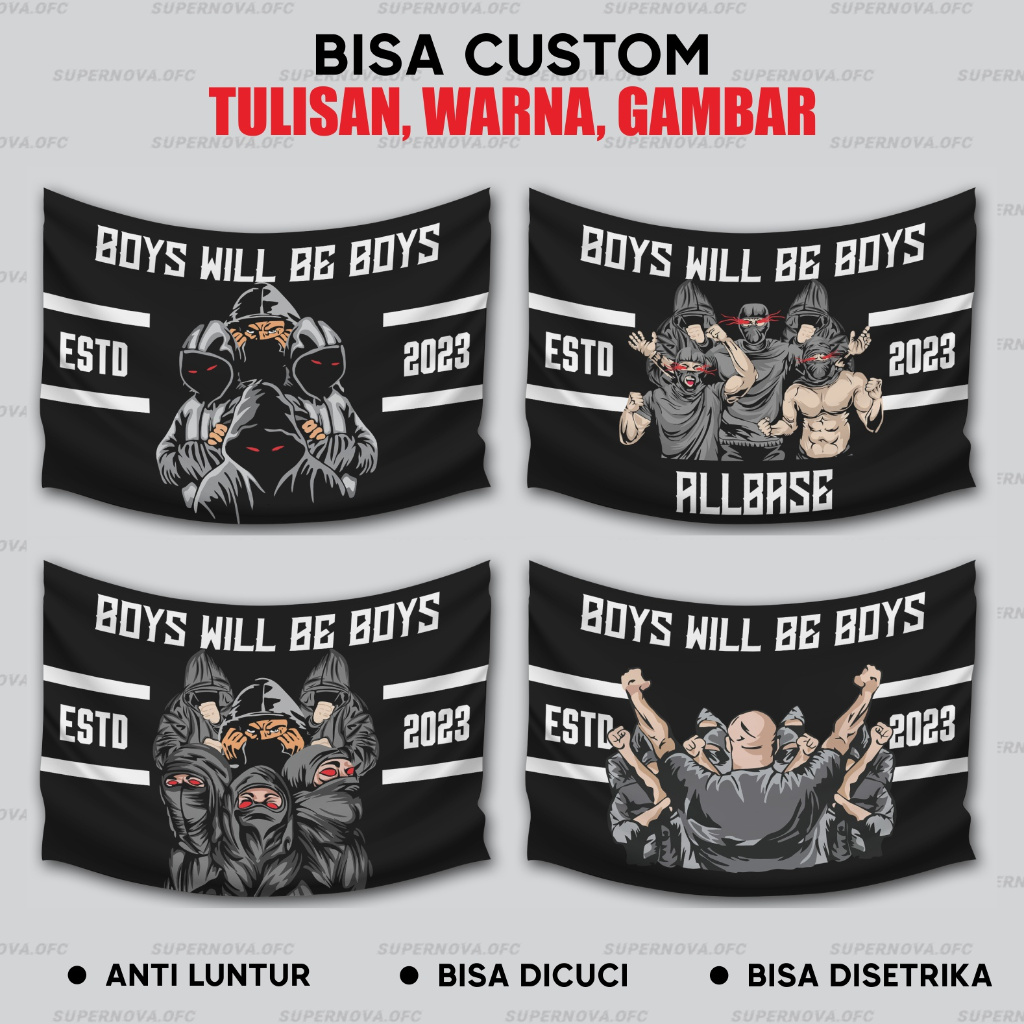 BENDERA BASIS SUPORTER JUMBO BEBAS REQUEST | BENDERA KOMUNITAS | BENDERA ULTRAS #i