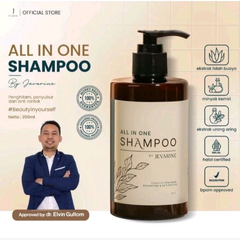 Shampoo Jevarine All In One Shampoo Original