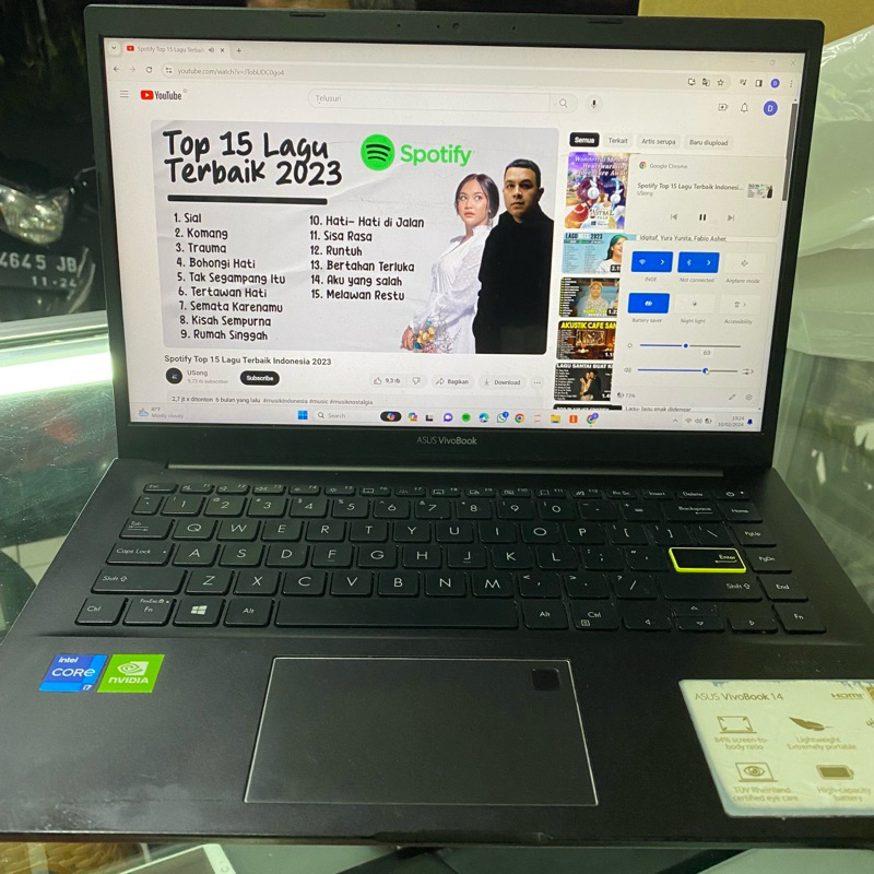 asus vivo book 14 K423 e core i7 gen 11