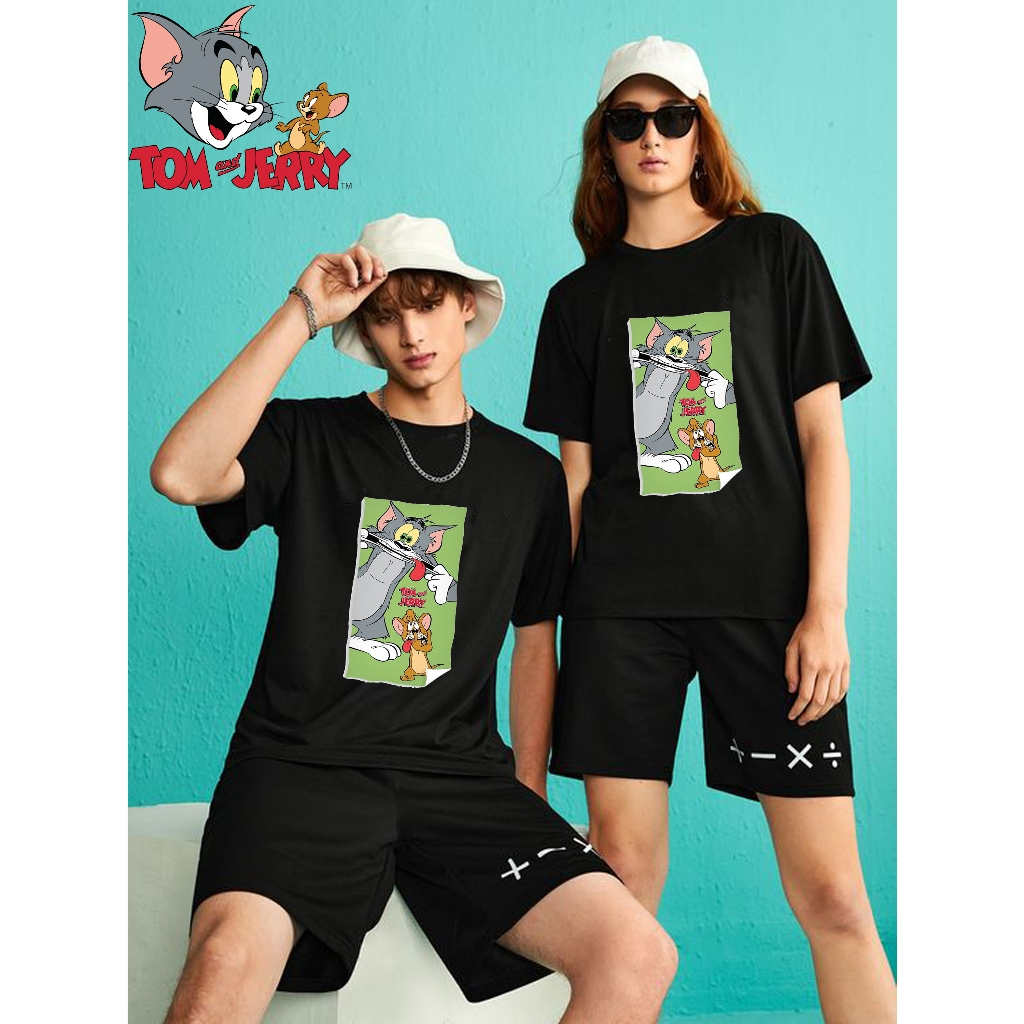KAOS TOM AND JERRY / TSHIRT TOM AND JERRY / KAOS TOM & JERRY / TSHIRT TOM & JERRY LOL