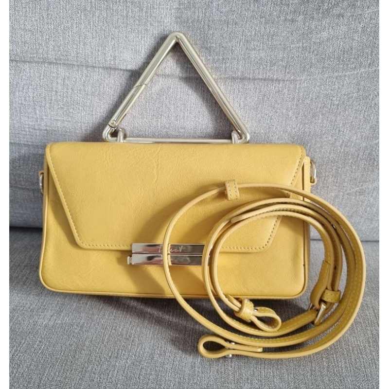 Weat Toast Bag in Yellow Mustard
