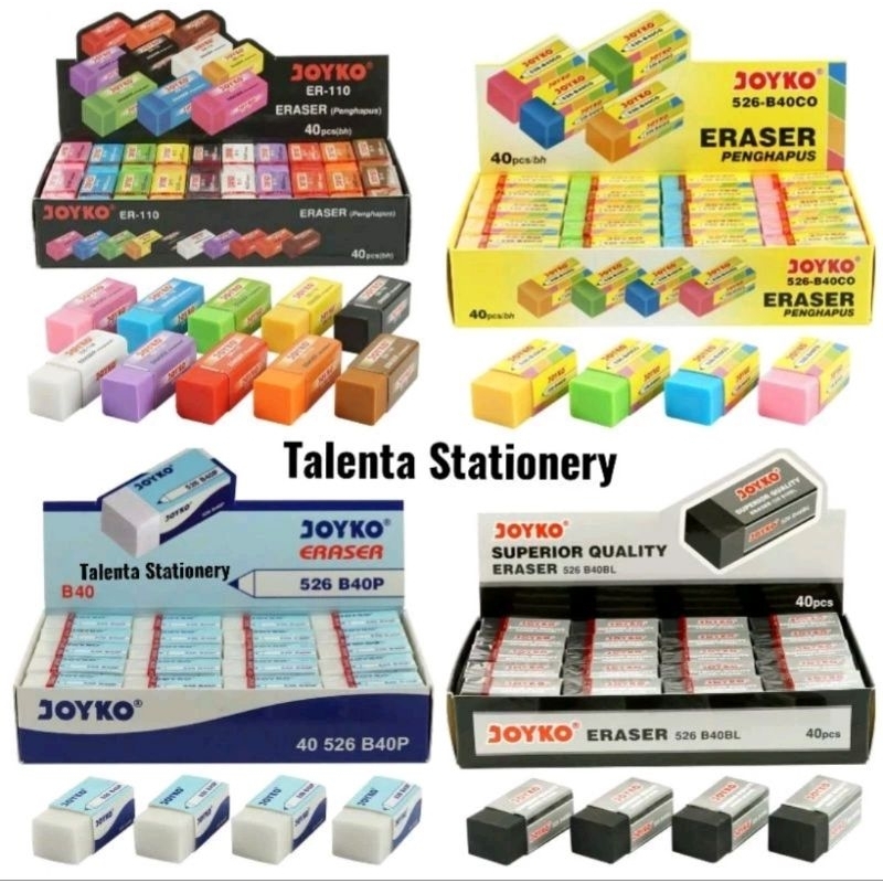 

Penghapus Hapusan Pensil Kecil Eraser Grosir 40 Pcs