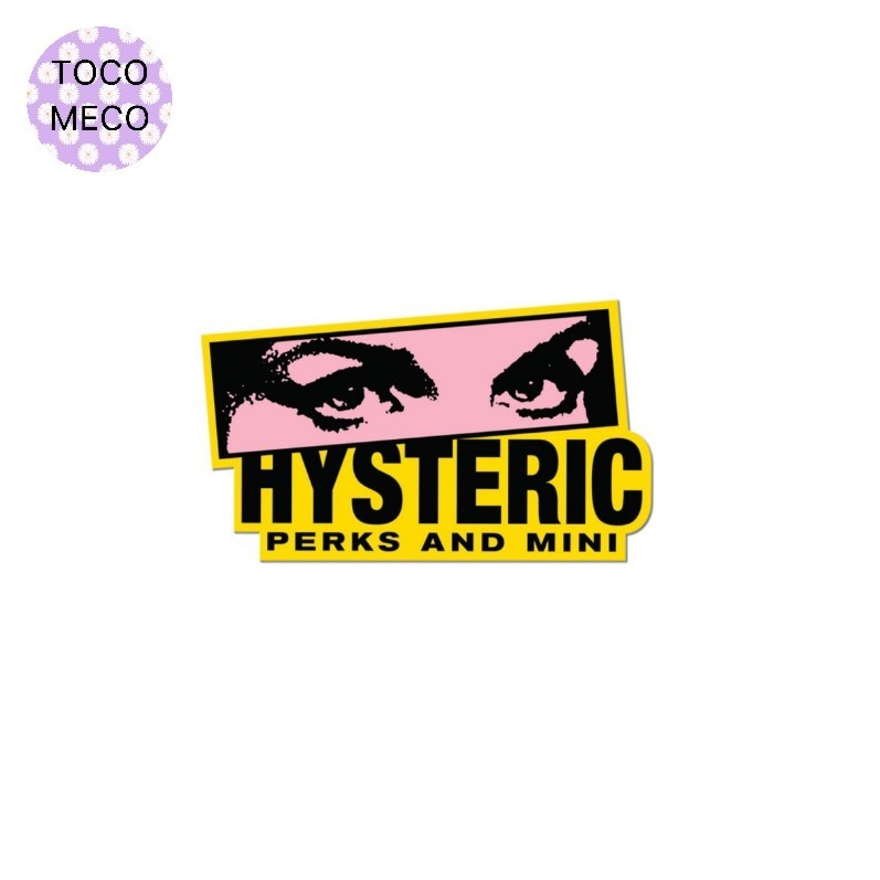 stiker Hysteric Glamour x Perks And Mini girl logo stiker