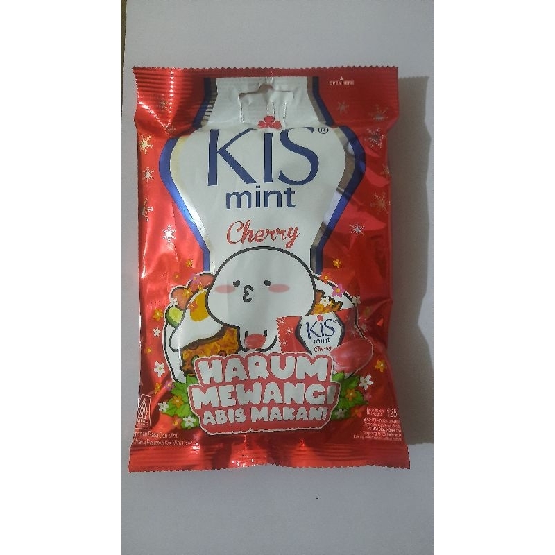 

Permen kiss rasa Cherry