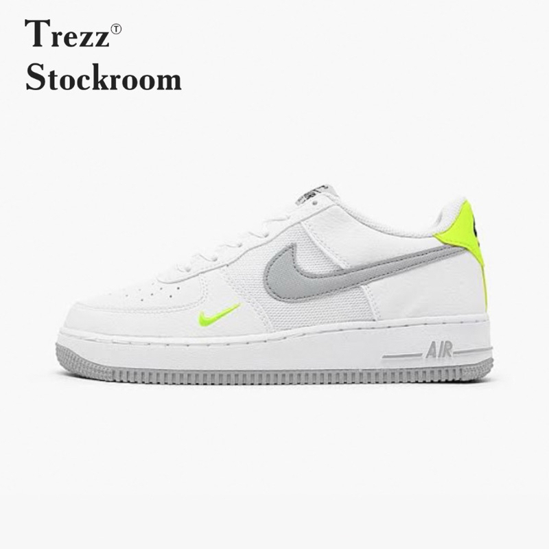 Air Force 1 “White Volt Grey Mesh
