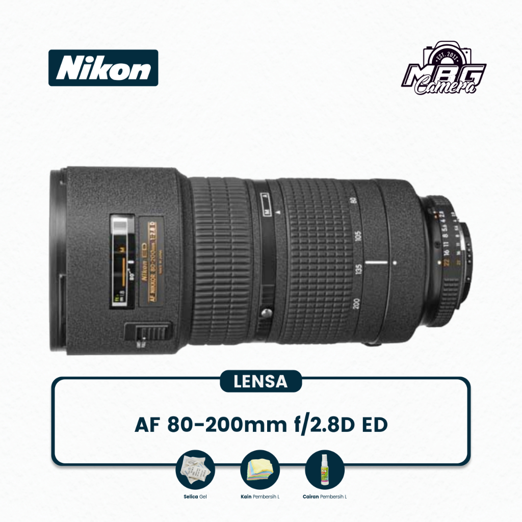 LENSA NIKON 80-200MM F/2.8 AF-D ED SPEK MANTAP BANGET BANYAK BONUS BERGARANSI TOKO KAMERA MBG BUKAN 