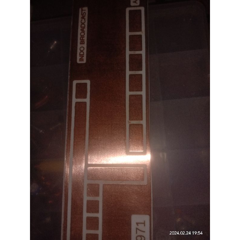 pcb pemancar fm c1971