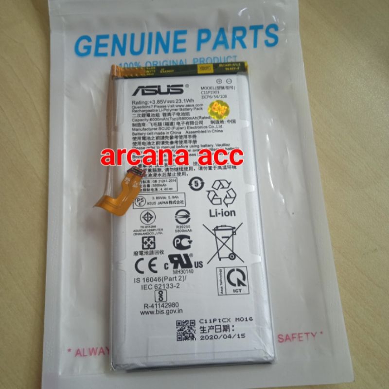 Asus Rogphone 3 battery baterai Asus Rog Phone 3 Asus Rog 3 ZS661KS C11P1903 ASLI