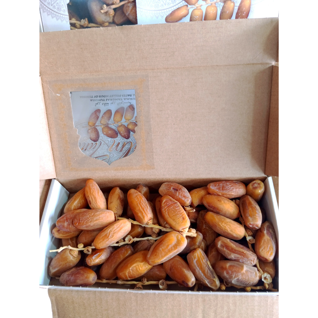 

New Kurma PALM TUNIS Tangkai Kemasan dus 500gr