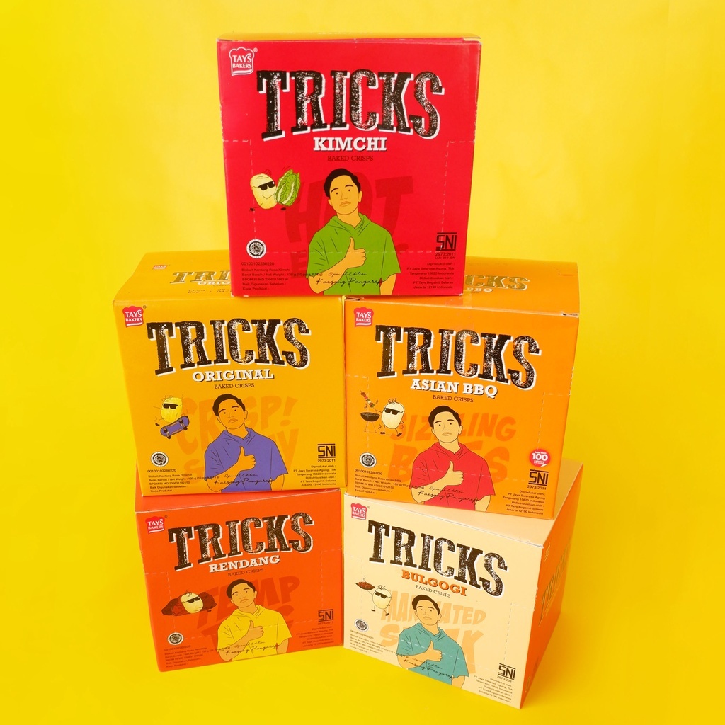 

Tricks Crisps 10 x 12g (All variant)