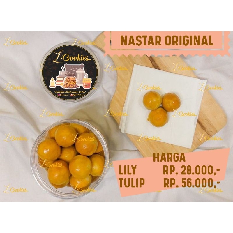 

NASTAR ORIGINAL LEMBUT DAN LUMER - 500gr