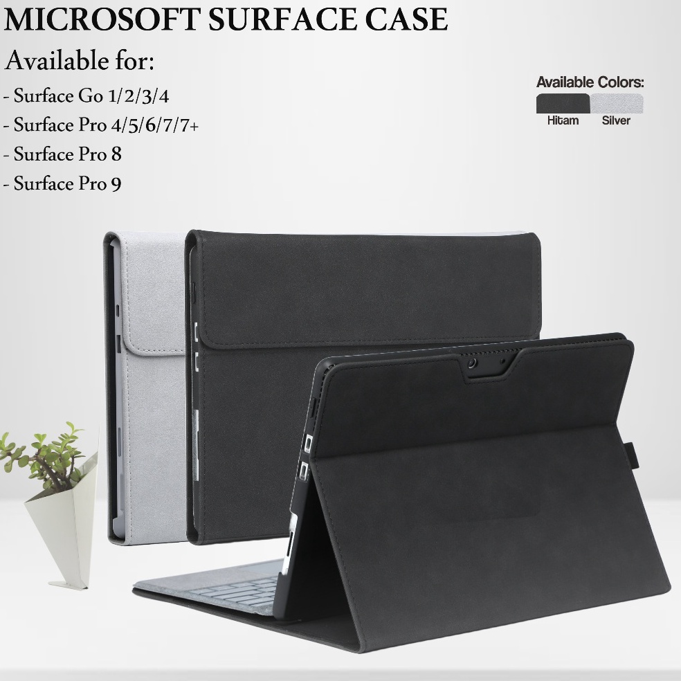 ART T56G Case Casing Microsoft Surface Pro 9 8 7 7 Plus 6 5 4 Surface Go 4 3 2 1 Cover Leather
