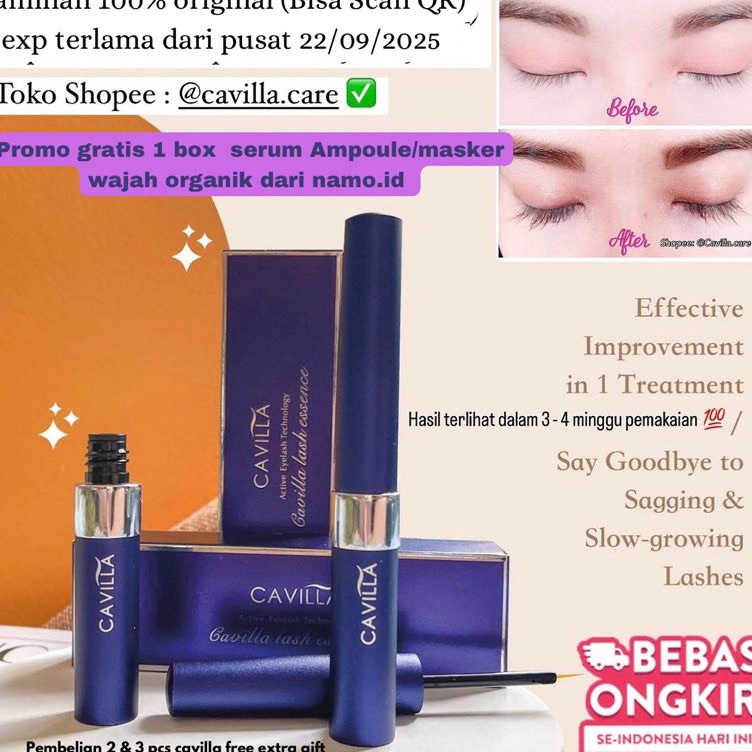 ART D49S CAVILLA EYELASH ESSENSE CAVILLA EYELASH SERUM 1 ORIGINAL