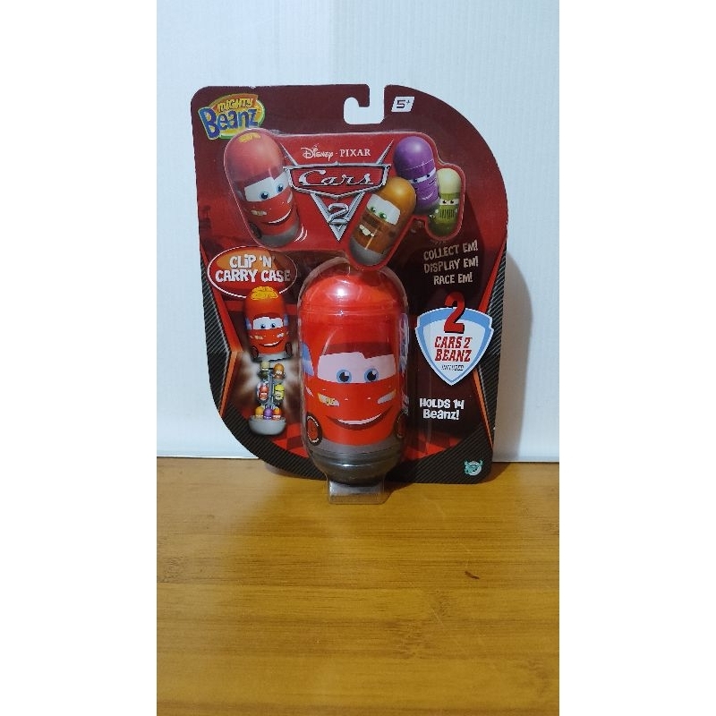 Disney pixar cars 2 mighty beanz holds 14 beanz original
