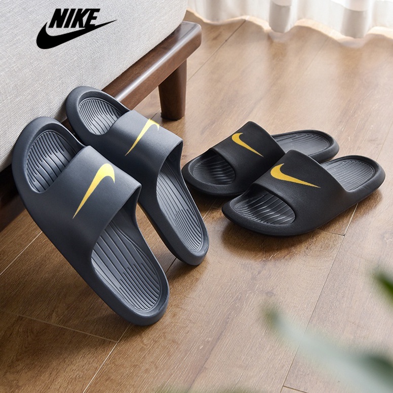 1111 HARGA GROSIR Sendal NIKE Pria Sandal Slide Kamar Mandi Hotel Empuk Karet Anti Slip Sandal Slop 