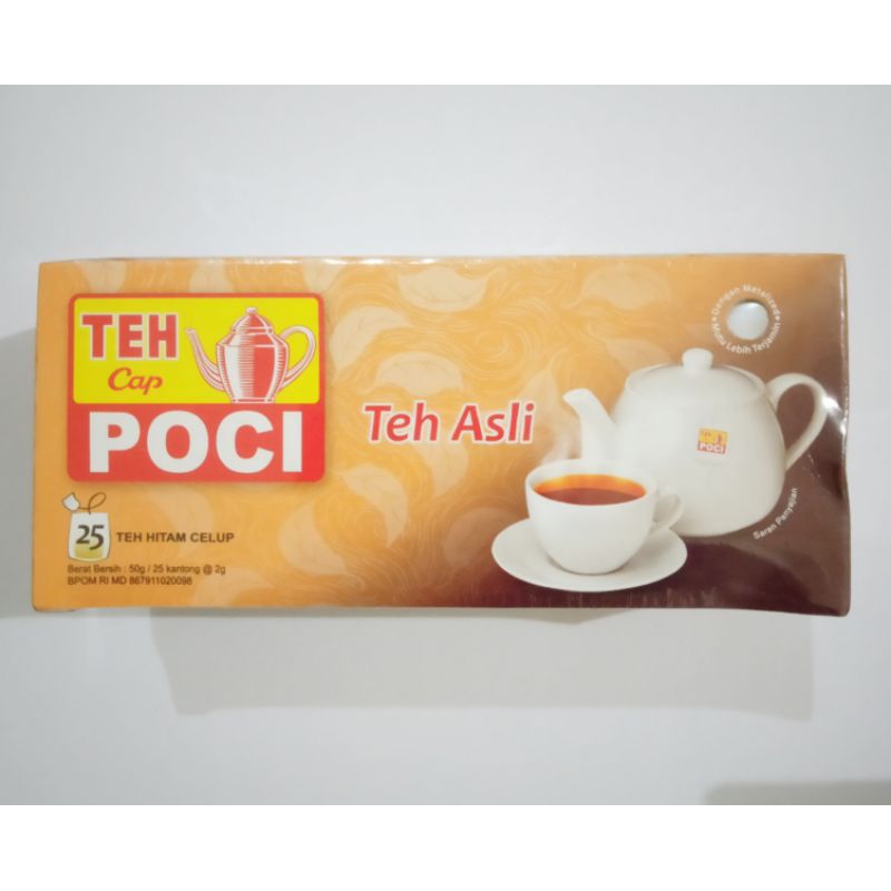 

teh celup poci asli per pak isi 25 pcs