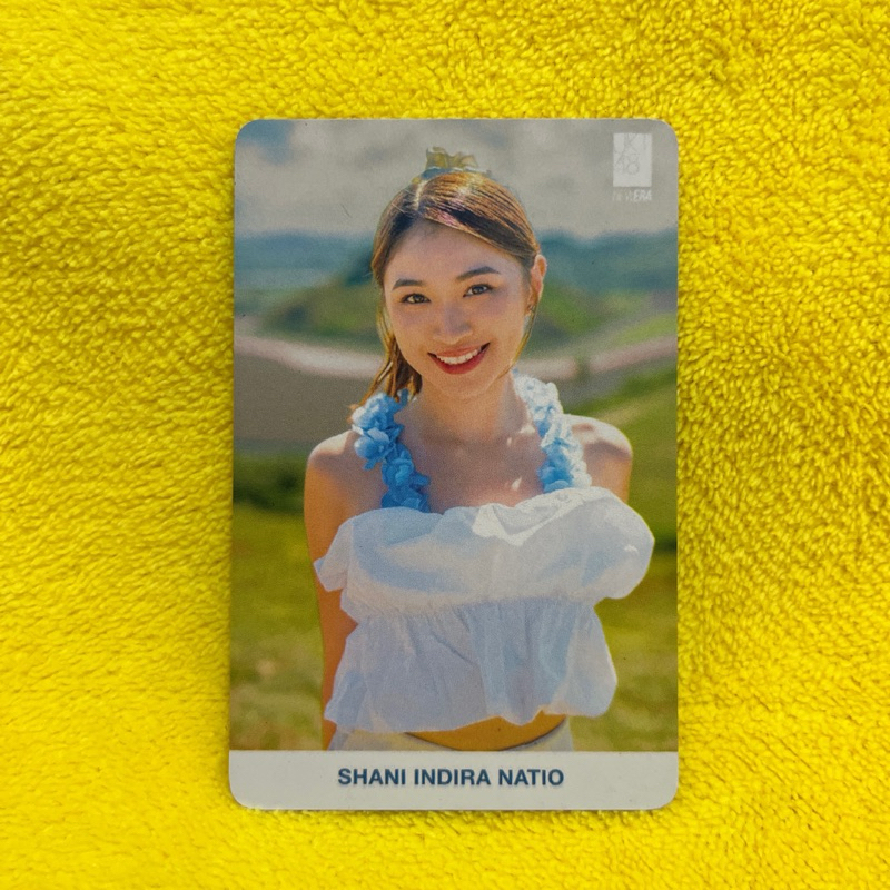photocard jkt48 shani indira natio summer tour official