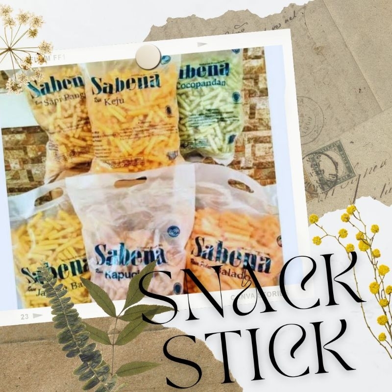 

STICK SNACK 400 GRAM 1 KARTON ISI 5 PAK