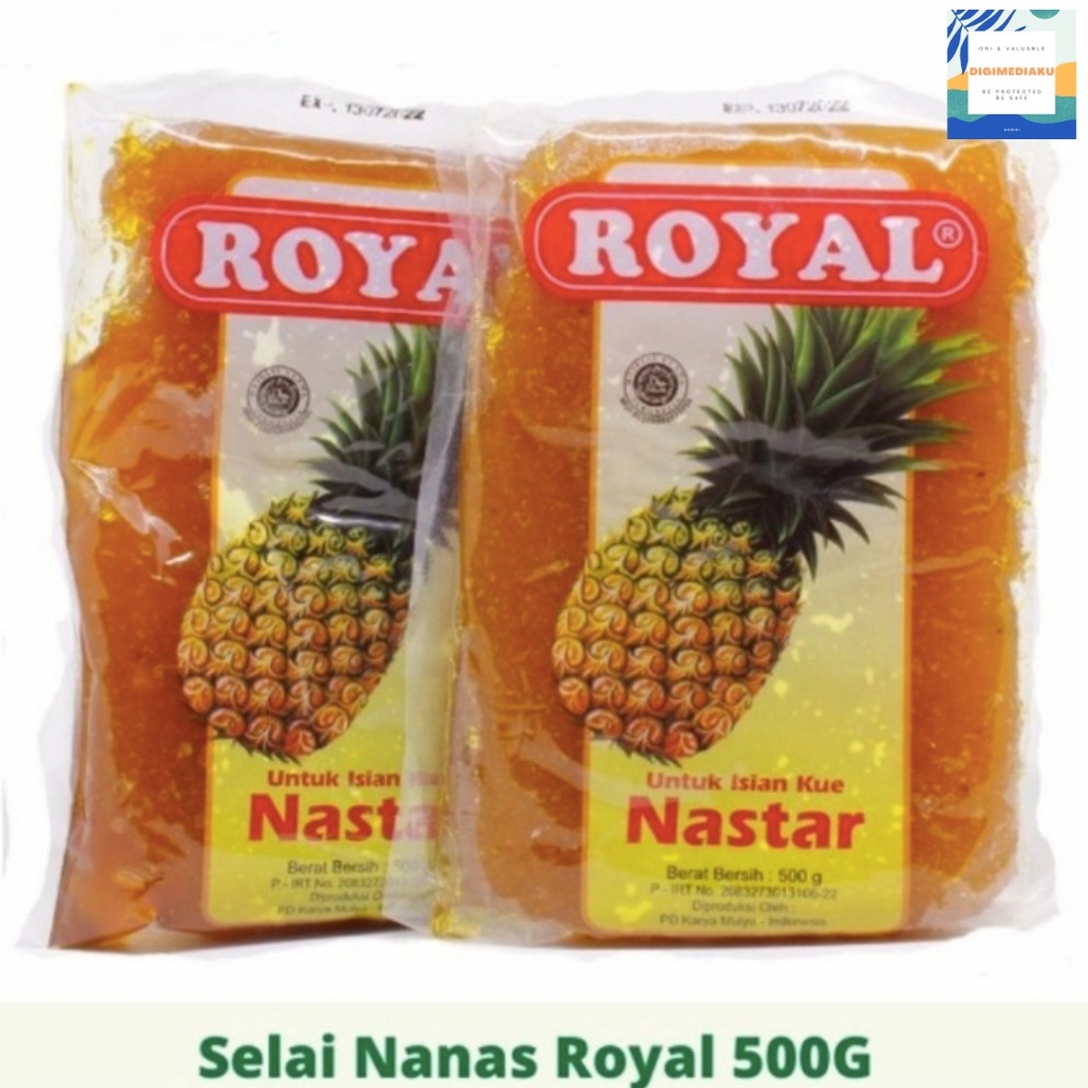 

el terkini Selai Nanas Royal Untuk Isian Nastar Selai Royal 5 gr Selai Nanas Premium Selai Nastar 65