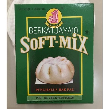 

Ready Big One Soft Mix Penghalus Bak pau SoftMix Bakpao 2 Gram T6H