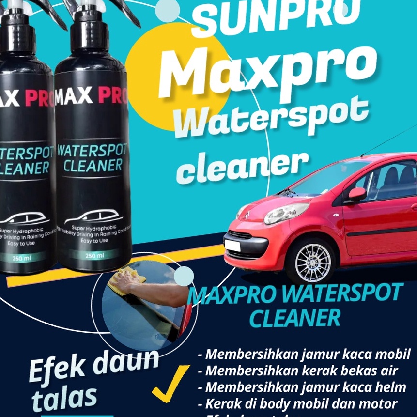 Hot Pembersih Jamur Kaca Dan Body Mobil cairan obat penghilang kerak anti jamur body kaca motor MaxP