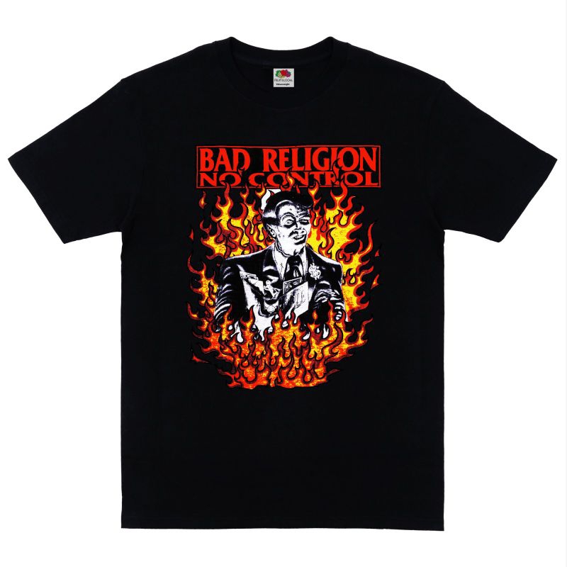 No control - Bad religion - Tshirt no control Kaos band bad religion
