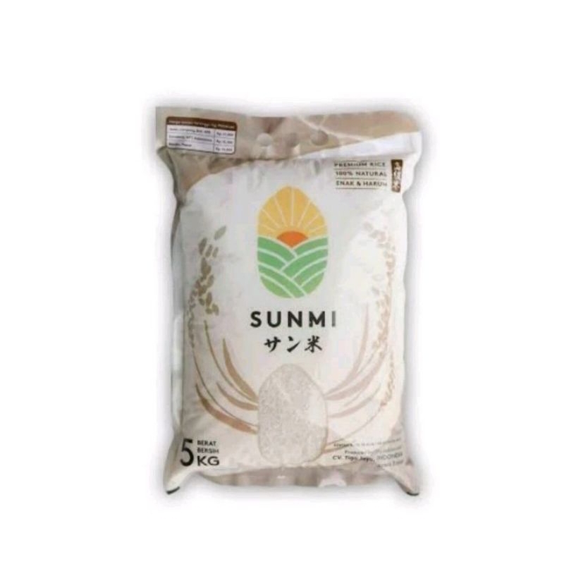 

beras premium SunMi 5Kg