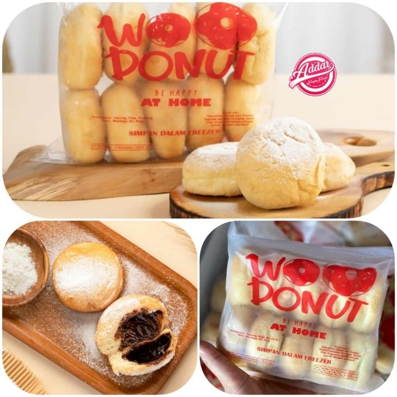 

Donat Kentang isi Coklat Woo