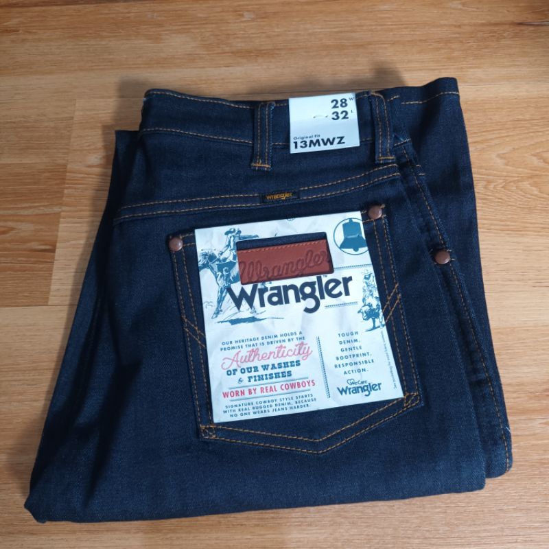 Wrangle* 13MWZ Celana panjang jeans Original 100%