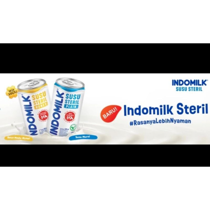 

INDOMILK SUSU STERIL 189 ML