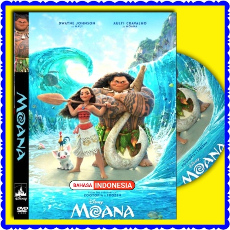 KASET film anak kartun Disney Moana dubbing bahasa Indonesia-film anak kartun Boxoffice - Film anak 