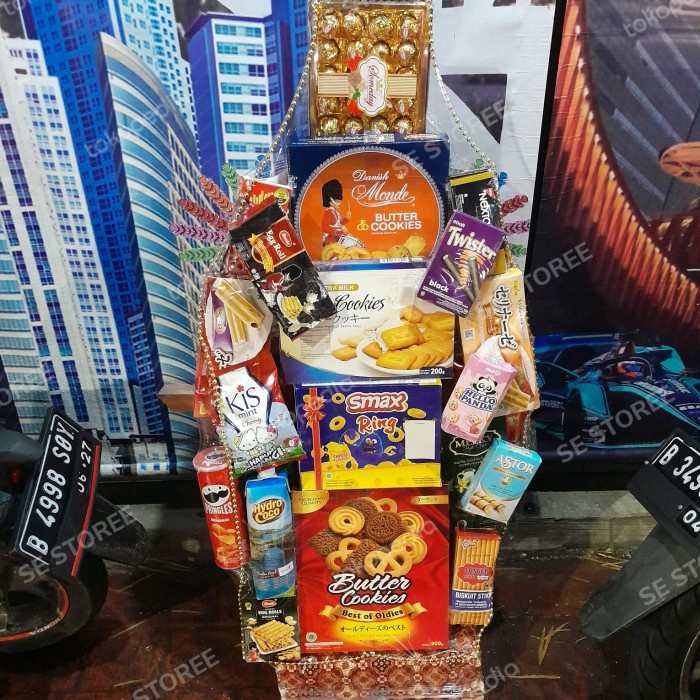 

Parcel Hadiah / Parsel Snack / Hadiah New Year , Idul Fitri 2024