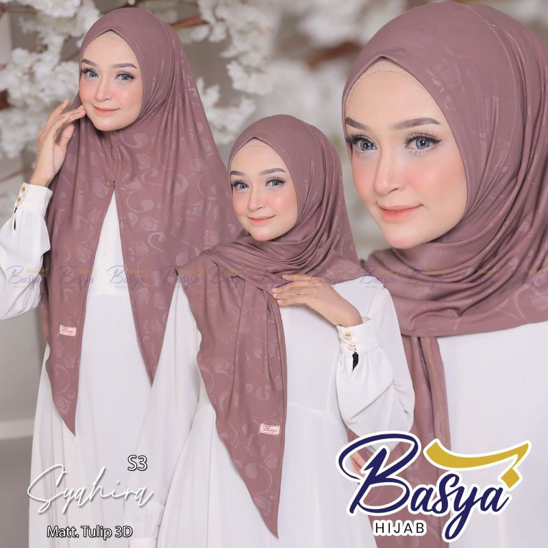 ** Basya Hijab ** Hijab Segitiga Instan Syahira Original