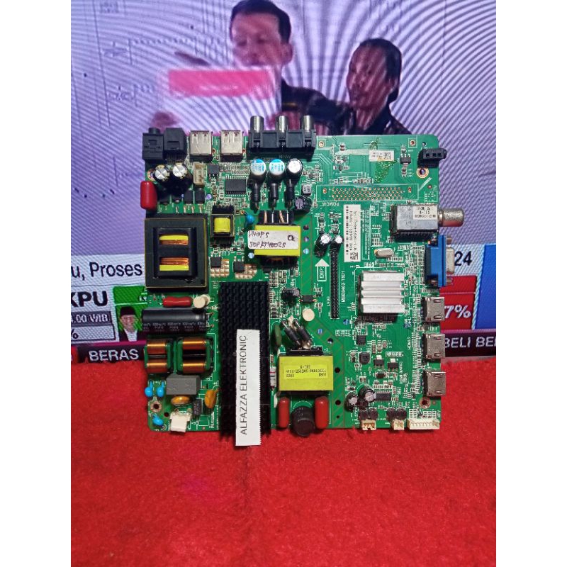 MAINBOARD PHILIPS 50PFT4002S - MOBO MICOM MODUL MESIN TV PHILIPS 50PFT4002
