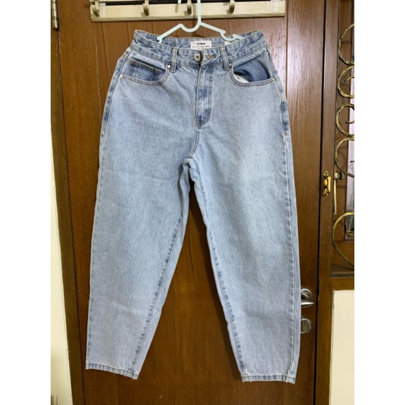 Jeans cotton on slouch mom jeans ori pl
