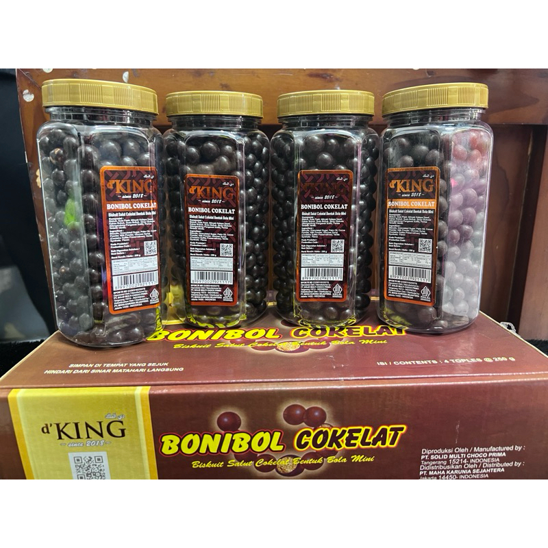 

Coklat Bonibol 1 Dus Isi 4 Toples Dengan Isian Biskuit