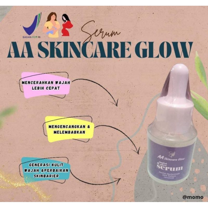 serum AA skincare glow original